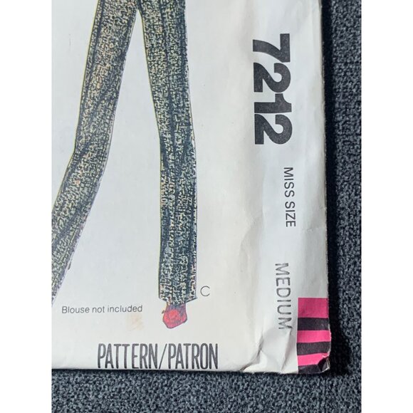 McCall's Misses Shirt Skirt Pants Sewing Pattern sz 14 16 7212 - uncut - Picture 2 of 4